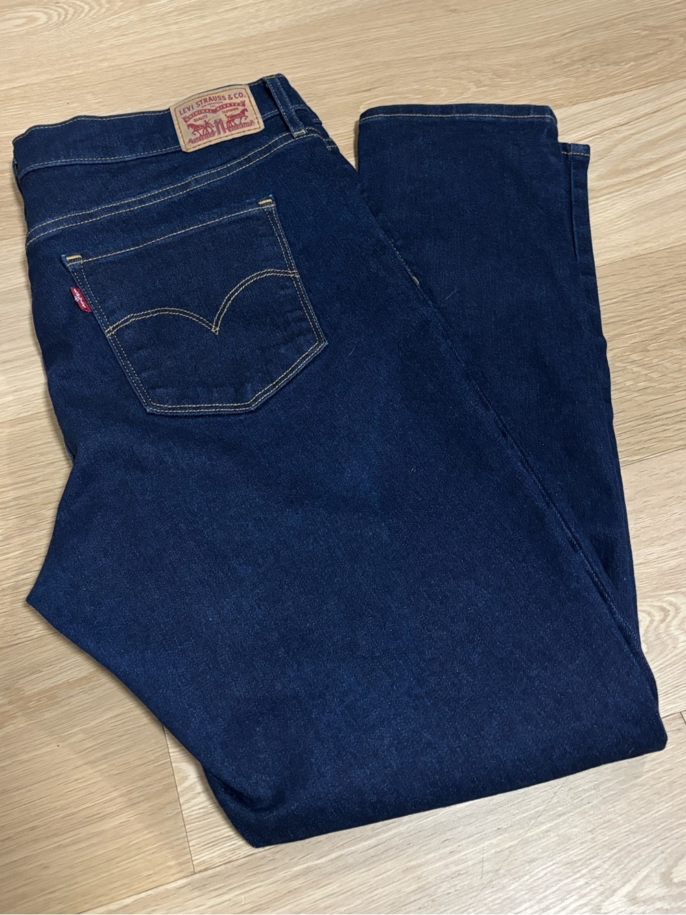 Levi’s® (33) 311 Shaping Skinny Jeans Dark Wash Mid Rise Stretch - Picture 14 of 15